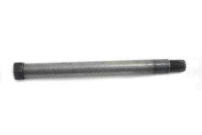 V-TWIN swingarm self-tapping pivot bolt in raw finish, designed for motorcycle chassis applications.