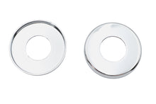 Load image into Gallery viewer, V-Twin Swingarm Pivot Bolt Dust Shield Set for motorcycle chassis, showing protective dust shields on pivot bolts.