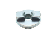 Load image into Gallery viewer, V-Twin Swingarm Pivot Pin Nut for motorcycle chassis, close-up view of the metal nut component on white background.