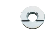 Load image into Gallery viewer, V-TWIN swingarm pivot pin nut for motorcycle chassis, showing the sturdy metal nut on a white background.