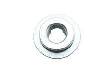 Load image into Gallery viewer, V-TWIN chassis swingarm pivot pin nut showing metal nut with threaded interior for motorcycle suspension assembly.