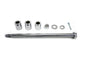 Chrome Rear Axle Kit