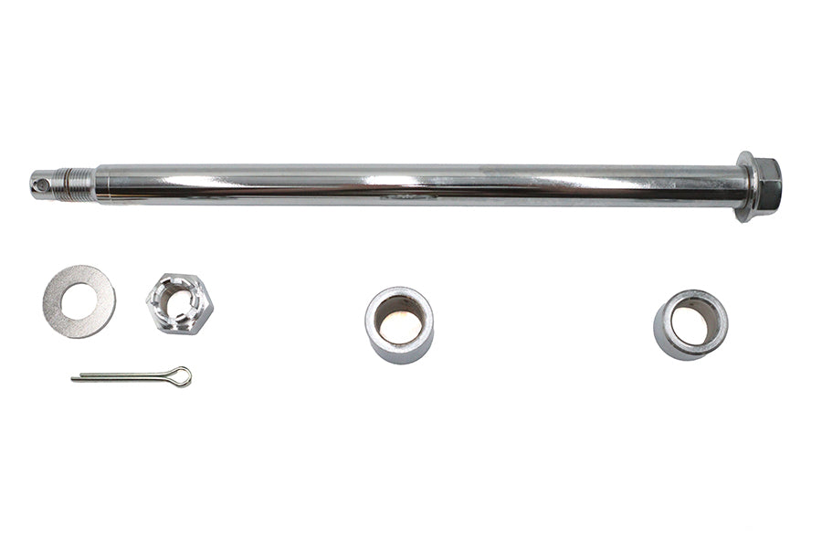 Chrome Rear Axle Kit