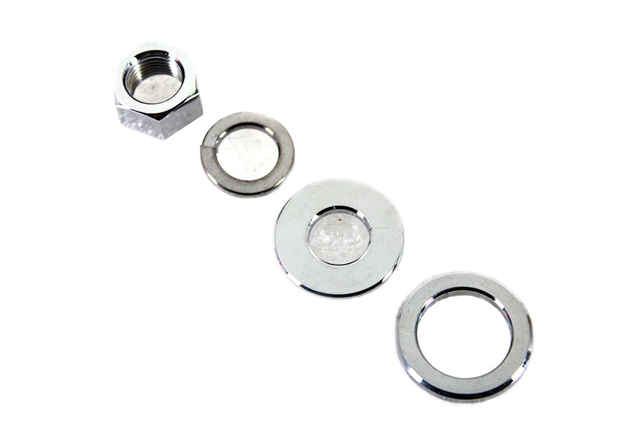 Zinc Rear Axle Nut Kit