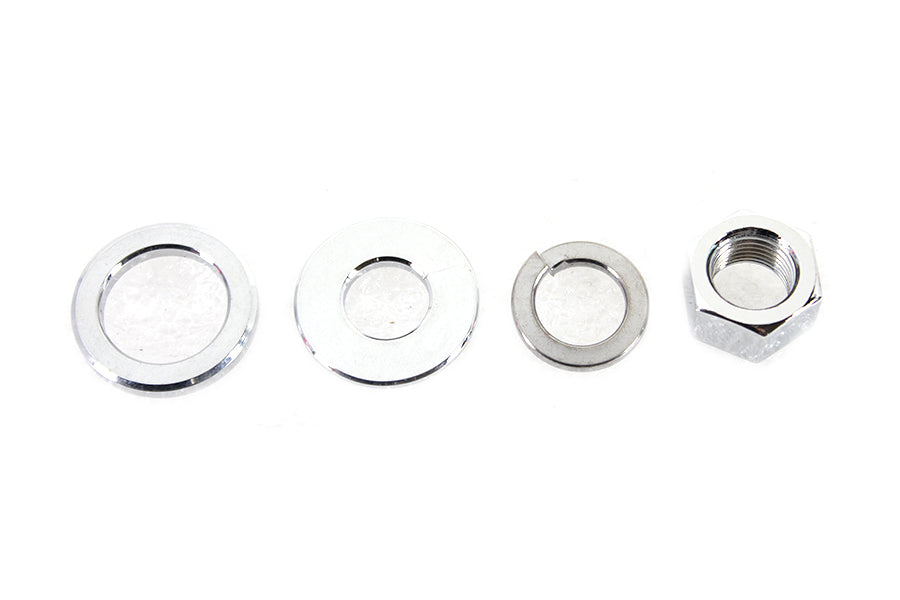 Zinc Rear Axle Nut Kit