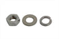 Rear Axle Nut Kit Chrome