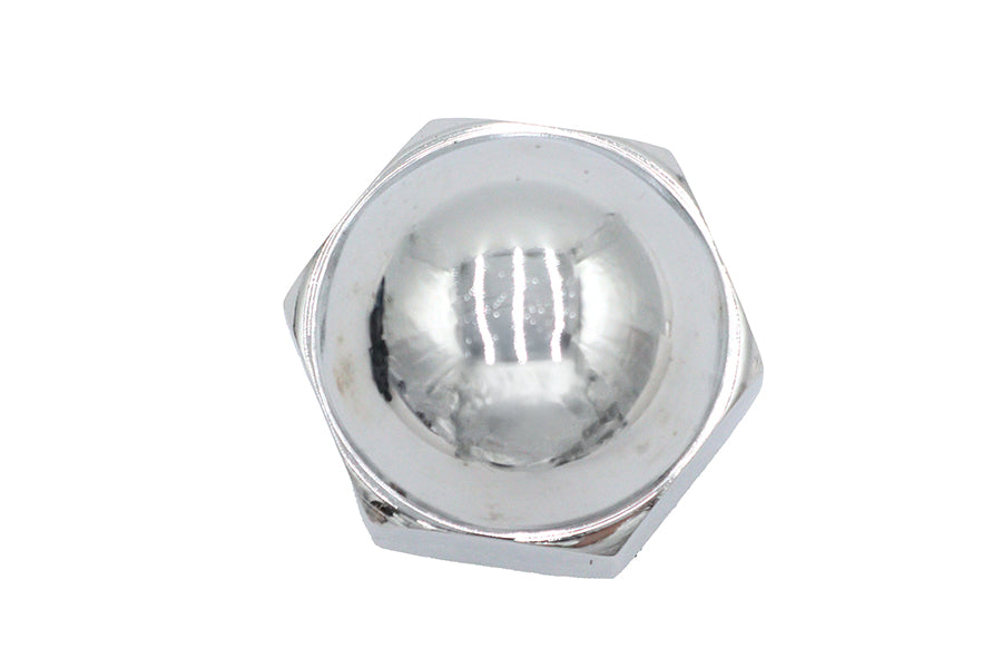Chrome Axle Shoulder Nut 5/8 inch Outer Diameter