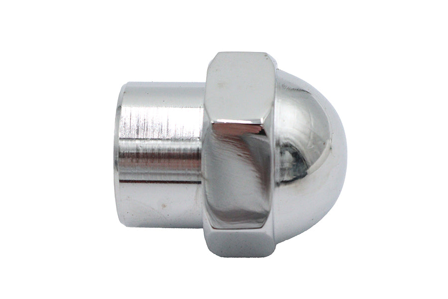 Chrome Axle Shoulder Nut 5/8 inch Outer Diameter