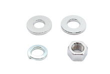 Load image into Gallery viewer, Chrome Rear Axle Nut Kit