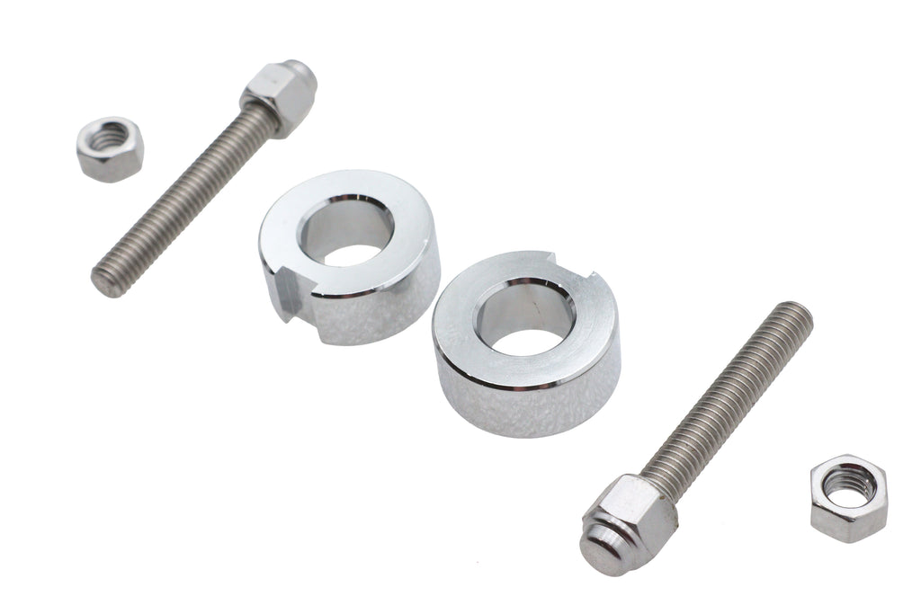 Chrome Rear Axle Adjuster