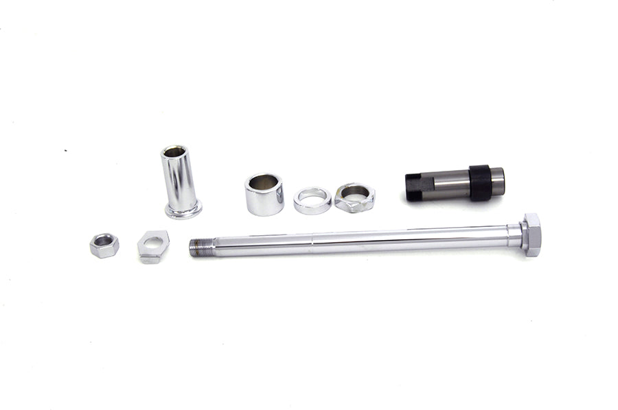 Chrome Rear Axle Kit
