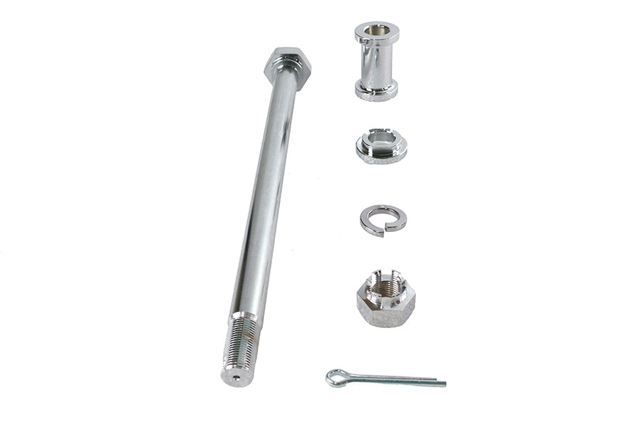 Chrome Rear Axle Kit