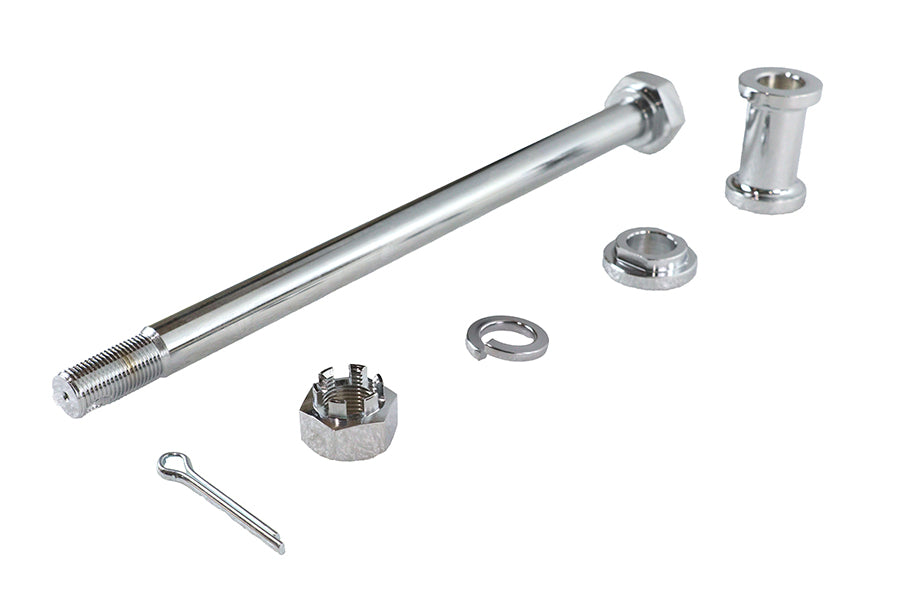 Chrome Rear Axle Kit