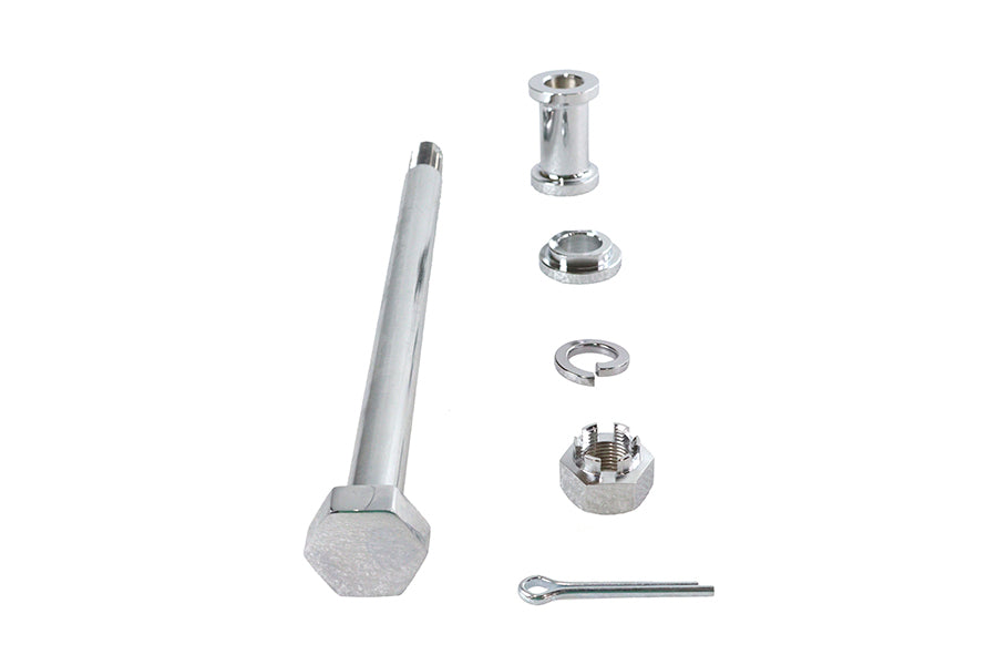 Chrome Rear Axle Kit
