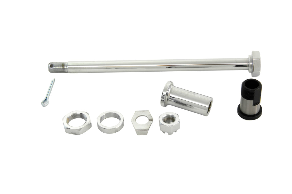 Chrome Rear Axle Kit