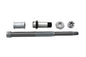 Chrome Front Axle Kit