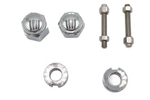 Load image into Gallery viewer, Chrome Rear Axle Adjuster and Nut Kit