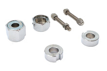 Load image into Gallery viewer, Chrome Rear Axle Adjuster and Nut Kit