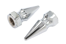 Load image into Gallery viewer, Chrome Axle Nut Kit Pike Style