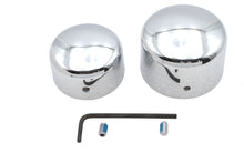 Load image into Gallery viewer, Chrome Rear Axle Nut Cover Set