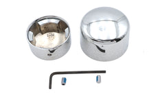 Load image into Gallery viewer, Chrome Rear Axle Nut Cover Set