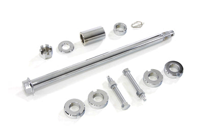 Chrome Rear Axle Kit