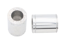 Ultima wheel and tire axle spacer set, 3/4 inch x 1-1/4 inch, for front or rear axle, black metal construction.