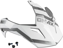 Load image into Gallery viewer, Visor W/Screws Trapper White/Silver Gm 11s