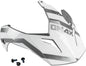 Visor W/Screws Trapper White/Silver Gm 11s