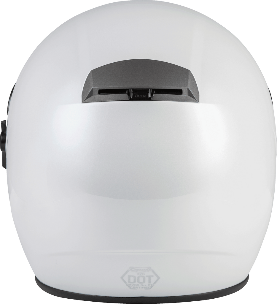 Gm 32 Open Face Helmet Pearl White 3x