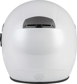 Gm 32 Open Face Helmet Pearl White Lg
