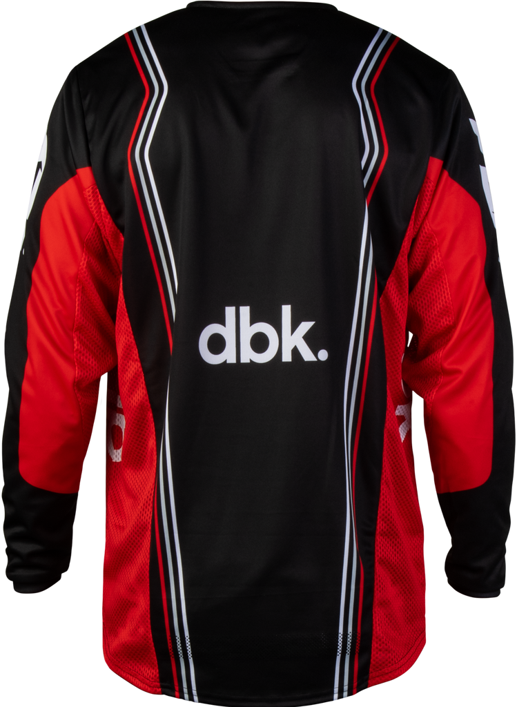 Kinetic Dbk Jersey Black/Red/White Md