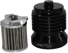 Load image into Gallery viewer, Flo Reusable Steel Oil Filter Hd Black