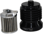 Flo Reusable Steel Oil Filter Hd Black