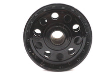 Load image into Gallery viewer, Black V-Twin Factory Sample Wheel Hub for V-Twin wheel and tire assembly, shown in a close-up view.