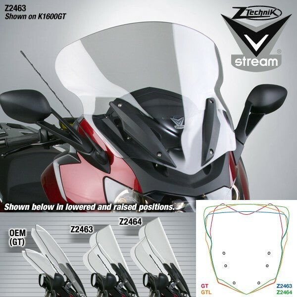 Vstream Windscreen Touring Clear Bmw