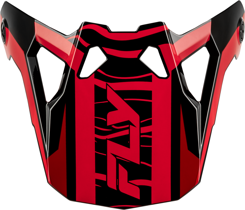 Formula Cp Charge Visor Black/Red Yl Lg