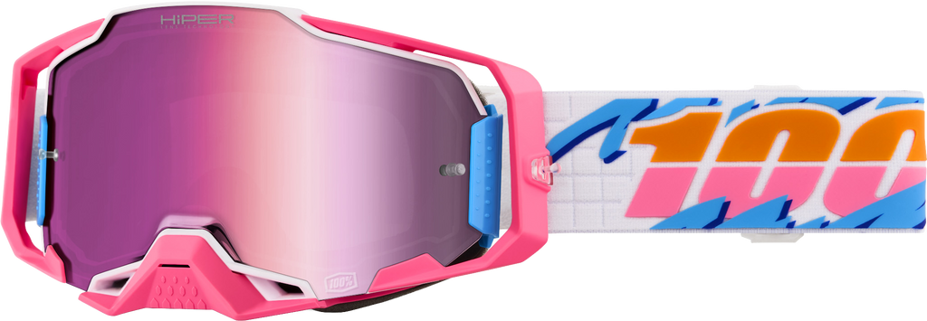 Armega Hiper Goggle Lefreak Hiper Pink Mirror Lens