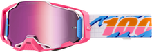 Load image into Gallery viewer, Armega Hiper Goggle Lefreak Hiper Pink Mirror Lens