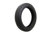 Load image into Gallery viewer, Coker Tire Firestone replica 4.00 x 18 inch wheel and tire with Indian script design on sidewall, vintage automotive style