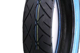 Front Metzeler ME888 Marathon 130/80B x 17 inch Wide Whitewa