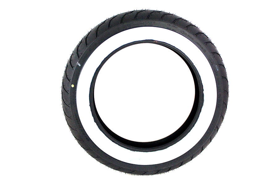 Front Dunlop American Elite MT90B x 16 Wide Whitewall Tire