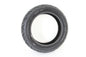 Michelin Scorcher II 120/70ZR18 blackwall motorcycle tire mounted on wheel, showing tread pattern and sidewall details.