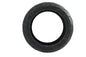 Michelin Rear Scorcher II 200/55ZR17 blackwall motorcycle tire mounted on wheel, detailed tread pattern visible