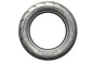Michelin Commander III 80/90-21 front cruiser tire mounted on wheel, showcasing tread pattern and sidewall design.