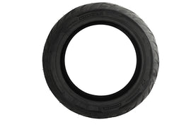 Michelin Commander III rear cruiser tire 200/55 R17 mounted on wheel, showing tread pattern and sidewall details.