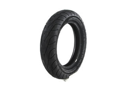 Michelin Commander II rear motorcycle tire 150/80 B16 mounted on wheel, showing tread pattern and sidewall details.