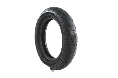 Michelin Commander II rear motorcycle tire 150/80 B16 mounted on wheel, showing tread pattern and sidewall details.