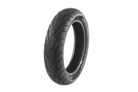 Michelin Commander II rear motorcycle tire 160/70 B17 mounted on wheel, showing tread pattern and sidewall details.