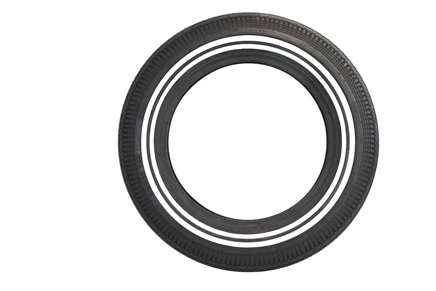 VeeMoto 500-16 Double White Stripe Tire
